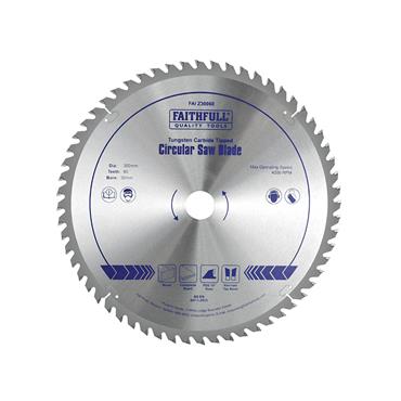 TCT Circular Saw Blade 300 x 30mm x 60T POS