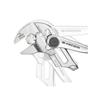 PWF250G Plier Wrench PVC Grip 250mm