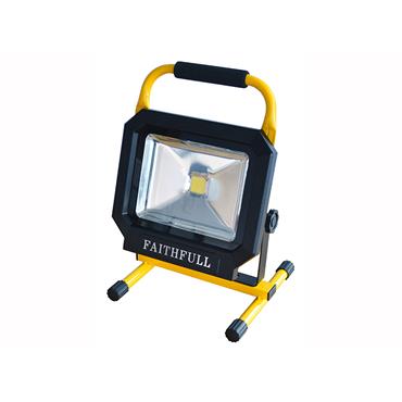 COB LED Single Pod Tripod Sitelight 30W 2100 Lumens 110V