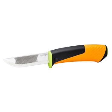 Heavy-Duty Knife with Sharpener