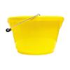 B4 Shallow Bucket Yellow 10 litre