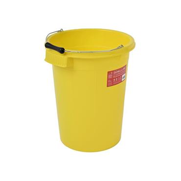 Plasterers Mixing Bucket Yellow 30 litre