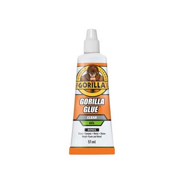 GorillaÂ® Glue Clear Gel Tube 51ml