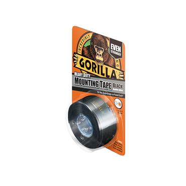 Gorilla Heavy-Duty Mounting Tape 25.4mm x 1.52m Black