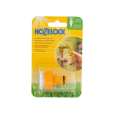 2184 Threaded Tap Connector 21-26.5mm (1/2-3/4in BSP)