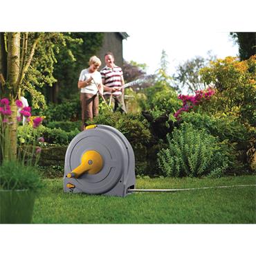 2494 Freestanding 40m Fast Reel + 40m of 12.5mm Hose