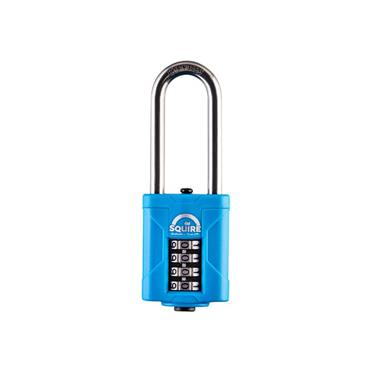 CP50S25 Heavy-Duty Rustproof Marine Combi Padlock 50mm Long Shackle 63mm