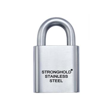 StrongholdÂ® Stainless Steel Padlock 65mm