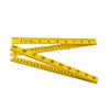 G64-1-4-16 Polycarbonate Folding Rule 1m
