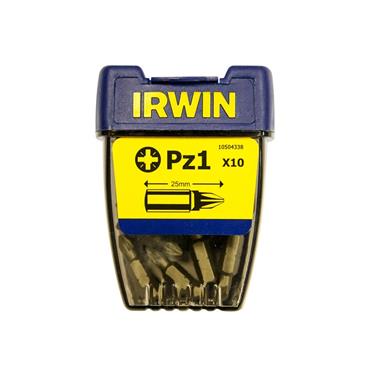 Pozidriv Insert Bits PZ1 25mm (Pack 10)