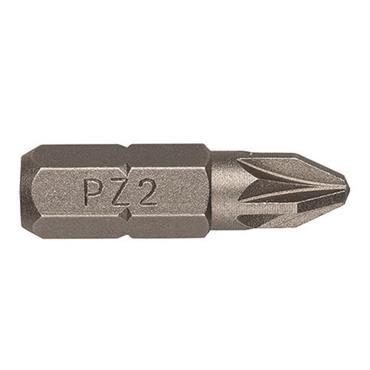 Pozidriv Insert Bits PZ2 25mm (Pack 2)