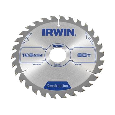 Construction Circular Saw Blade 165 x 30mm x 30T ATB