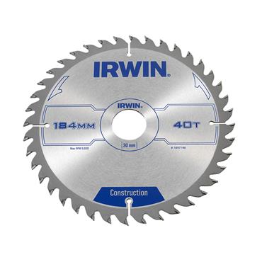 Construction Circular Saw Blade 184 x 30mm x 40T ATB