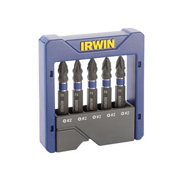 Pozidriv Impact Screwdriver Pocket Bit Set, 5 Piece