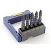 Pozidriv Impact Screwdriver Pocket Bit Set, 5 Piece