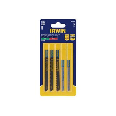 HCS/HSS U-Shank Jigsaw Blade Set, 5 Piece