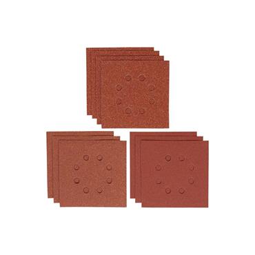 1/4 Punched Sanding Sheet Set, 10 Piece
