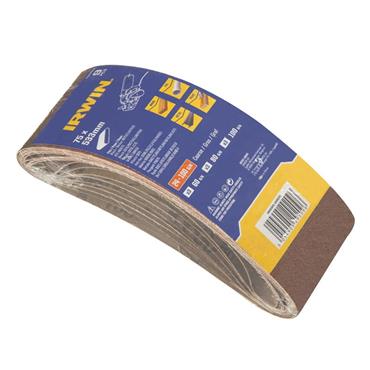 75 x 533mm Sanding Belt Set, 9 Piece