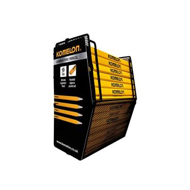 HB Carpenter's Pencils Display of 200