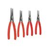 00 19 57 Precision Circlip Pliers Set in Roll, 4 Piece