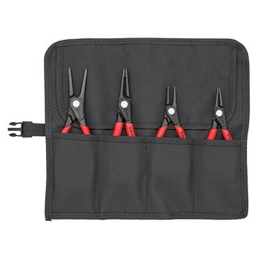 00 19 57 Precision Circlip Pliers Set in Roll, 4 Piece