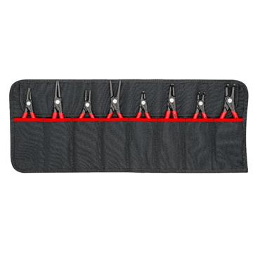 Tool Roll Circlip Plier Set, 8 Piece