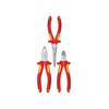 00 20 12 Elektro VDE Pliers Set, 3 Piece