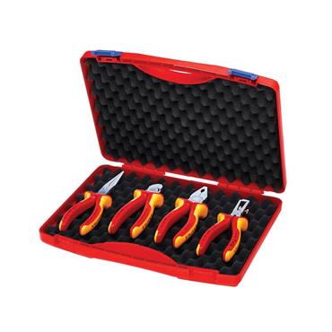 00 20 15 VDE Pliers Set in Case, 4 Piece