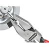 02 01 180 High Leverage Combination Pliers Plastic Coated Grip 180mm