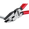 02 01 180 High Leverage Combination Pliers Plastic Coated Grip 180mm