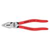 02 01 200 High Leverage Combination Pliers Plastic Coated Grip 200mm