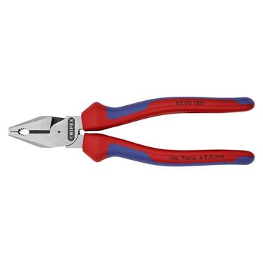 High Leverage Combination Pliers Multi-Component Grip 180mm