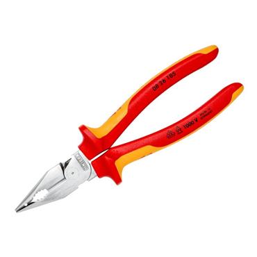 VDE Needle-Nose Combination Pliers 185mm