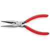 25 01 160 Snipe Nose Side Cutting Pliers  Plastic Coated Grip 160mm