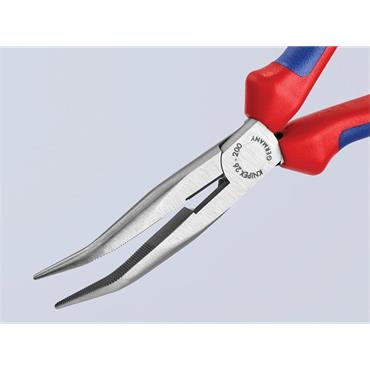 Bent Snipe Nose Side Cutting Pliers Multi-Component Grip 200mm (8in)