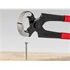 Hammerhead Style Carpenter's Pincers Plastic Coated Grip 210mm