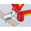 KNIPEX DIAGONAL SIDE CUTTER 160MM VDE