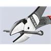 74 01 160 High Leverage Diagonal Cutters Plastic Coated Grips 160mm