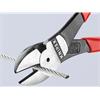 74 01 160 High Leverage Diagonal Cutters Plastic Coated Grips 160mm