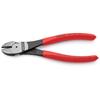 74 01 180 High Leverage Diagonal Cutters Plastic Coated Grip 180mm