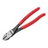74 01 200 High Leverage Diagonal Cutters Plastic Coated Grip 200mm