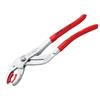 Plastic Pipe Grip Pliers Plastic Jaws Chrome 250mm - 75mm Capacity