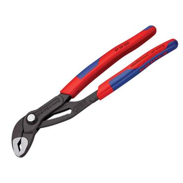 CobraÂ® Water Pump Pliers Multi-Component Grip 250mm