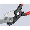 Cable Shears with Twin Cutting Edge PVC Grip 200mm