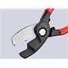Cable Shears with Twin Cutting Edge PVC Grip 200mm