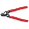 Cable Shears Plastic Coated Grip with Return Spring 165mm
