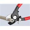 Cable Shears Plastic Coated Grip with Return Spring 165mm