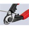95 62 190 Wire Rope/Bowden Cable Cutters Multi-Component Grip 190mm