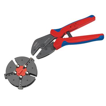 97 33 01 MultiCrimpÂ® Crimping Pliers with 3 Quick Change Cartridges