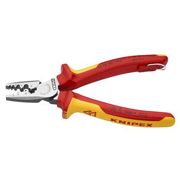 VDE Crimping Pliers with Tether Point 180mm